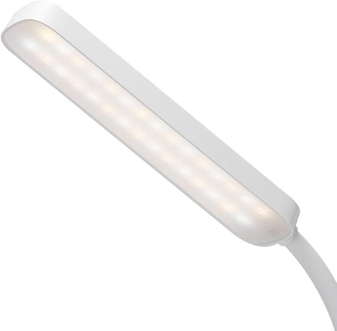 LED Desk Lamp, Desk Light, Desk Stand, White, USB Powered, Daylight White, Smartphone Stand Included...