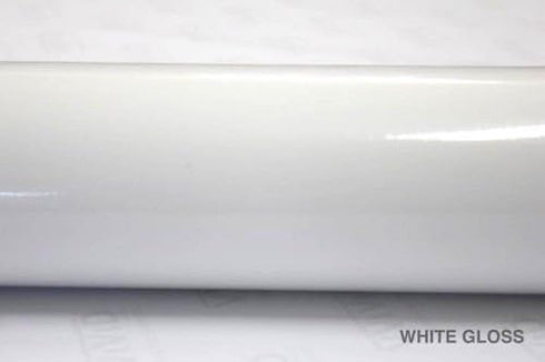 VViViD White High Gloss Realistic Paint-Like Microfinish Vinyl Wrap Roll with VViViD XPO Air Release Technology (1ft x 5ft)...