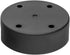 ARKON Mounts SPAMPSCBL Round Mounting Spacer Plate for Cord and Cable Management - 4-Hole AMPS Compatible...