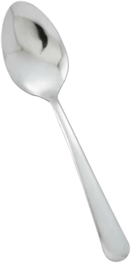 Winco 18/0 Stainless Steel Dinner Spoons, Set of 12, Windsor pattern,Silver...