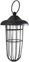 SUQ I OME Metal Tube Hanging Feeder, Fat Ball Holder Feeder, Outdoor Wild Bird Feeder, Wire Suet Ball Feeder Food Dispenser Millet Holder Creative...