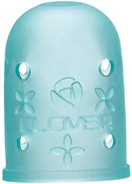Clover I Sew for Fun Flexible Set Thimble, purple and blue 2...