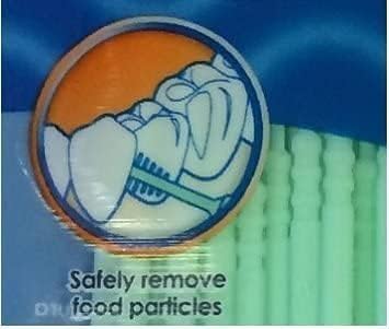 10 pk (100 ct each) Soft Bristle Dental Floss Picks, Interdental Brush, Toothpicks, Flexible Deep Clean...
