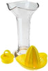 New Metro Design Juice Lab Citrus Juicer-Reamer, 5 Ounce Capacity, White...