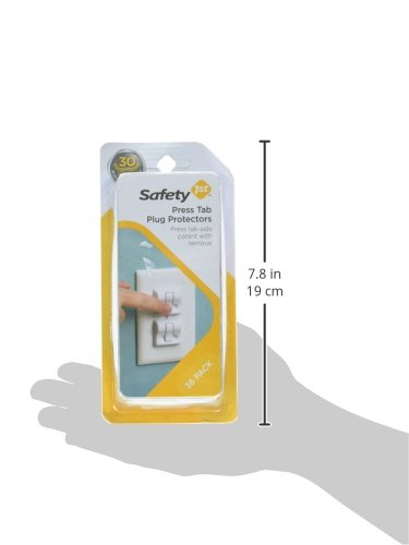 Safety 1st Press Tab Plug Protectors 36 Count...