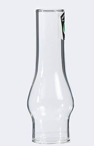 B&P Lamp TINY 1 1/4 Inch Base by 4 1/2 Inch Tall Clear Glass Chimney for Miniature Oil Lamps and Lighting...
