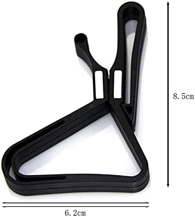 EarClip – Universal Belt Clip for Ear Muffs - Neodymium Magnetic Closure - Fits Belts up to 2 Inches - Black, Secure & Convenient Hearing Protecti...