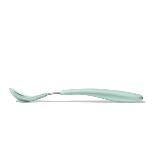 OXO Tot Feeding Spoon Set with Soft Silicone - Opal and Blossom...