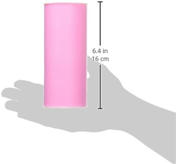 Creative Ideas Tulle Fabric Roll 6" by 25 yd (75'), 29 Colors Available, Pink...