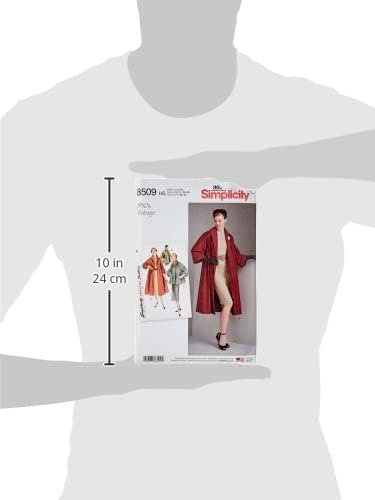 Simplicity Vintage Misses' Vintage Coat or Jacket Pattern, H5 (6-8-10-12-14)...