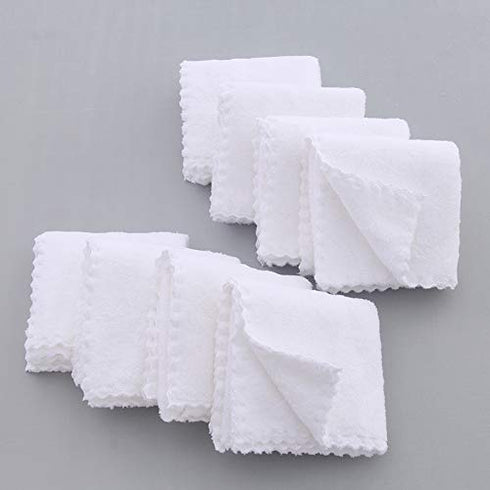8 Pack Large Burp Cloths for Baby - 20" by 10" Ultra Absorbent Burping Cloth, Baby Washcloths, Newborn Towel - Milk Spit Up Rags - Burpy for Unise...