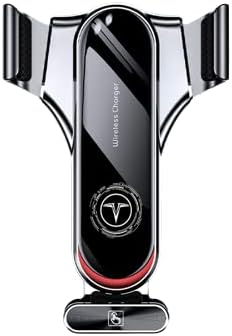 Wireless Car Charger, SUPERLIT 15W Qi Fast Charging Auto Clamping Car Charger Phone Mount Sturdy Air Vent Phone Holder for iPhone 11 Pro Max Xs, S...