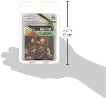 Star Wars Imperial Assault Board Game Boba Fett VILLAIN PACK - Epic Sci-Fi Miniatures Strategy Game for Kids and Adults, Ages 14+, 1-5 Players, 1-...