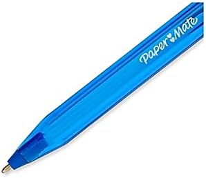 Paper Mate InkJoy 100ST Ballpoint Stick Pens, Medium Point, Blue Ink, 18 Count...