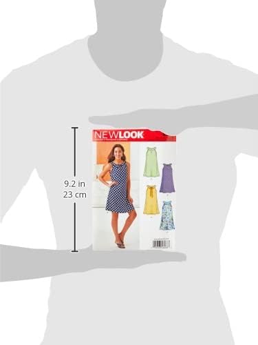 Simplicity Creative Patterns New Look Misses' A-Line Dress, A (8-10-12-14-16-18)...