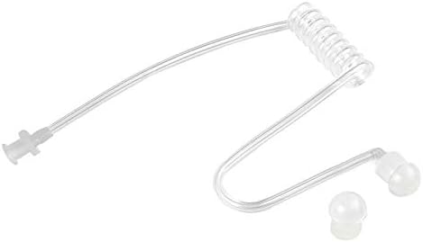 Replacement Acoustic Coil Tube for Motorola Baofeng Kenwood Walkie Talkie Radio Earpieces and Two Way Radios Headset (10 Packs)...