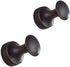 BigBig Home Bronze Towel Hooks, Bathrooms Wall Hook Farmhouse Robe Hooks Bedroom Coat Clothes Hanger, Oil Rubbed Finish 5 Pack ORB...