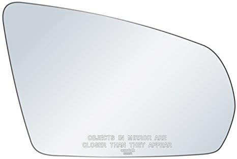 exactafit 8312R Passenger Side Mirror Glass Replacement Repair Compatible With 2007-2010 Chrysler Sebring, 2008-2014 Dodge Avenger...