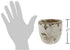 Distressed Weathered Cement Planter, 5 Inches - Unique Stone Plant Pot for Indoor Outdoor Home Garden Decor...