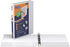 QuickFit View Binder, 5/8 Inch, Round Ring, White (88000)...