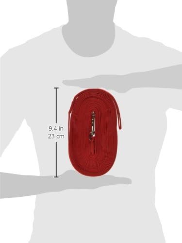 Guardian Gear Cotton Web Training Lead 30 Ft Red...
