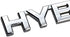 EmbRoom Hybrid Emblem Fender 3D Metal Badge Decal Replacement for Universal Car (Blue Chrome)...