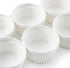 Nuwave Ceramic Ramekins 8 oz, Set of 6, Elegant Classic Style for Baking Souffles, Creme Brulées, Custards, Puddings, 4.3” Wide & 2” Tall, Microwa...
