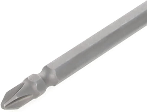 Auniwaig PH2/SL6 Double Ended Screwdriver Bits, 1/4 Inch Hex Shank 5.91-Inch Length S2 Alloy Steel No-magnetic Drill Bits for Screwdriver, Power D...