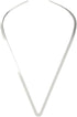 High Polished Choker Necklace V Shaped Necklace Jewelry Gift For Women Men's...