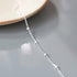 925 Sterling Silver Ankle Bracelet for Women Adjustable Bead Ankets Bracelets for Women Girls Satellite Anklet Beach Jewelry Link Chain Bracelet...