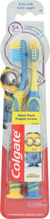 Colgate Kids Toothbrush with Suction Cup, Extra Soft - Minions (2 Count)...