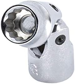 Genius Tools 1/4" Dr. 8mm Universal Hand Socket (12-Point) - 253508...