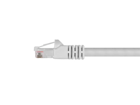 Monoprice 20FT 24AWG Cat6 550MHz UTP Ethernet Bare Copper Network Cable - White...
