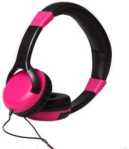 Gabba Goods Kids Safe Sound Adjustable, Foldable 3.5mm Wired Over Ear Headphones with Printed Design...