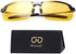 B BLOOMOAK Night Driving Glasses, Polarized Sports Night Vision Glasses - Anti glare, UV 400 Protection, Ultra Light...