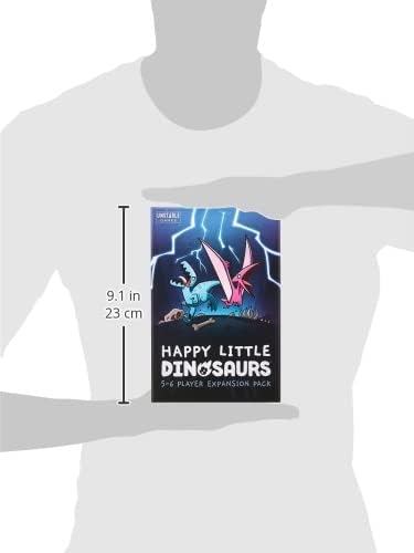 Happy Little Dinosaurs: 5-6 Player Expansion Pack - Cute card game for kids, teens, & adults - Dodge life’s disasters! - 5-6 players ages 8+ - Gre...