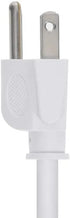 Monoprice Heavy Duty Power Cord - NEMA 5-15P to IEC 60320 C15, 14AWG, 15A/1875W, 125V, SJT, 8ft, White...