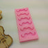 Cute 6 Cavities Funny DIY 3D Mustache Beard Silicone Mold for Fondant Chocolate Candy Gum Paste Cake Decor Baking Desserts Ice Tool...