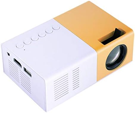 Mini Projector,1080P HD Portable Mini Private Home Theater Projector,Outdoor&Indoor LED Movie Projector,Suitable for Party Traveling Camping...