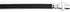 Dynamic Friction Company Front Left Brake Line Hose 350-59092 For 2011-2017 Honda Odyssey...