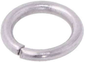 Mandala Crafts 500 Pcs Assorted Stainless Steel Jump Rings Jewelry Findings - 3mm to 8mm Small Open Jump Rings Kit for Jewelry Making & Crafts...