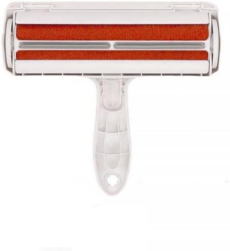 Pet Hair Removal Roller for Home, Washable, Quick and Mess Free Cleaning (Red)...