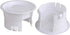 Glass Water Pitcher Lids Food Grade Plastic Anti-Dust Splash Resistant Stoppers Covers for Water Jug Glass Bistro Pitcher 2 pieces(White)...