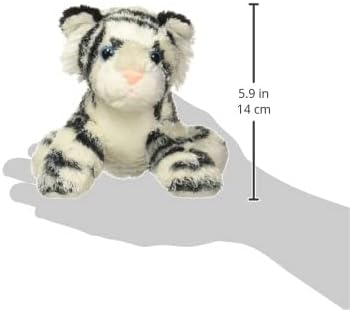 Aurora® Adorable Mini Flopsie™ Shazam™ Stuffed Animal - Playful Ease - Timeless Companions - White 8 Inches...