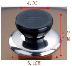 Cookware Universal Kitchen Replacement Cookware Pot Bakelite Grip Lid Cover Knob 1.6"...