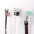Silicone Toothbrush Holders - 6 Pcs Razor Hooks Adhesive Wall Mounted for Hanging Towel Key Plug Cable, Utility Decoration Hook Stick to Dorm Room...