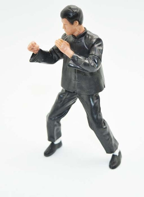 Palmetto Houseares Bruce Lee Figurine 4PCS Collection Set, Average Height of 4 Inch Hard Plastic Resin Figurine, Master of Chinese Kong Fu Martial...
