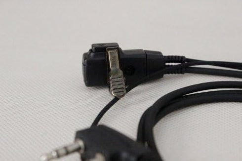 NSKI 2Pcs Air Acoustic Earpiece Headset for Two Way Radios UV-5R UV-B6 BF-888S UV-B6 UV-B5 Walkie Talkies 2-Pin Jack...