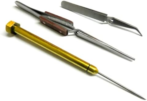 JTS Jewelry Soldering Tools Tweezers and Titanium Solder Pick Set of 3 Jewelry Making Tools...