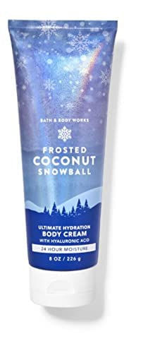 Bath and Body Works Gift Set of 2 - Body Cream - (Frosted Coconut Snowball), 2 Ounce...